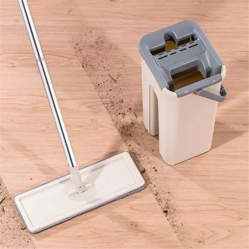 Flat Mop with Bucket