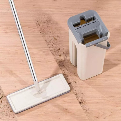 Flat Mop with Bucket