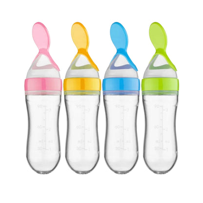 Silicone Feeding Spoon Bottle