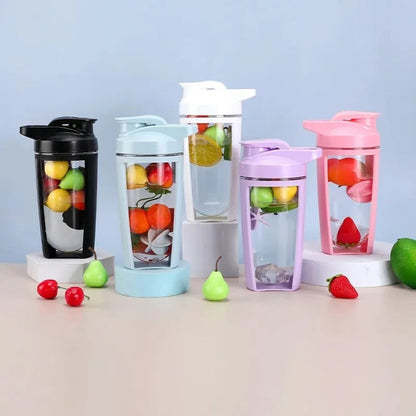 Portable Shaker Water Bottle 600Ml
