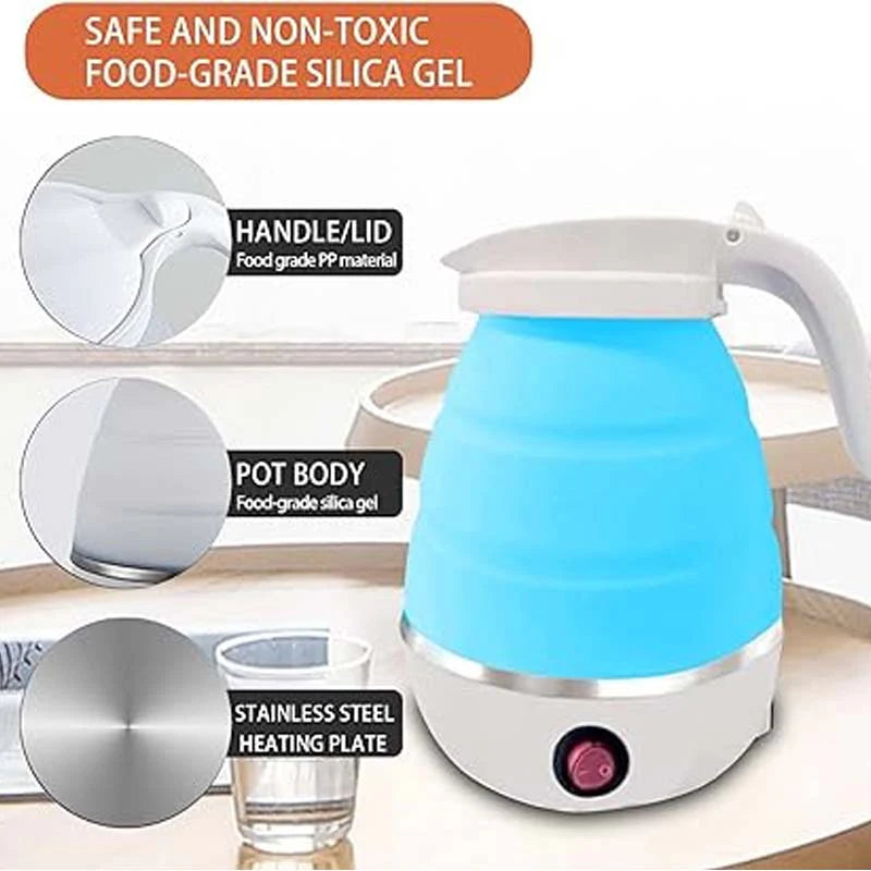 Portable Foldable Electric Kettle 600ML