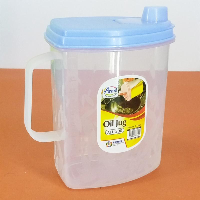 Plastic Oil Jug - 1000 ML