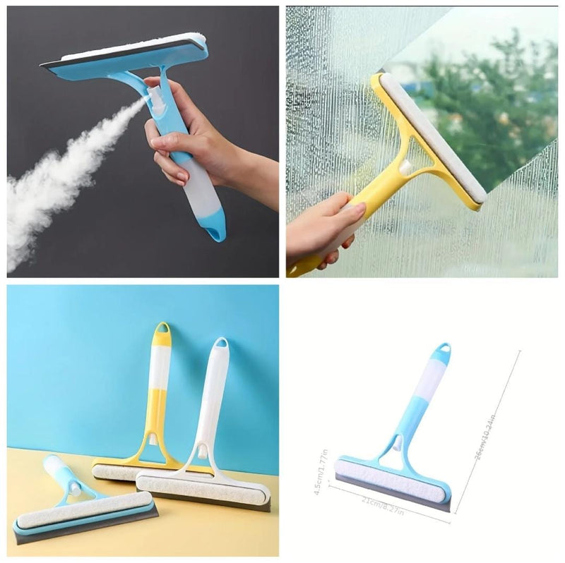 Multipurpose Glass Wiper With Spray