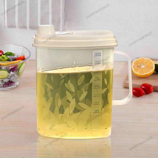 Plastic Oil Jug - 1000 ML