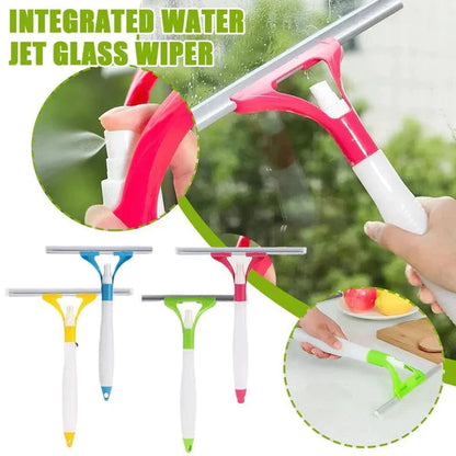 Multipurpose Glass Wiper With Spray