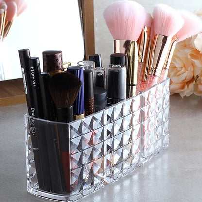 Acrylic Cut Design brush holder