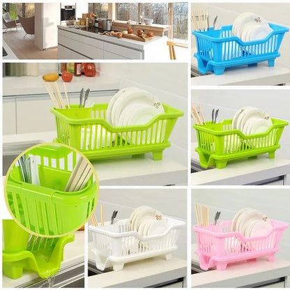 Plate Rack with Drain Tray