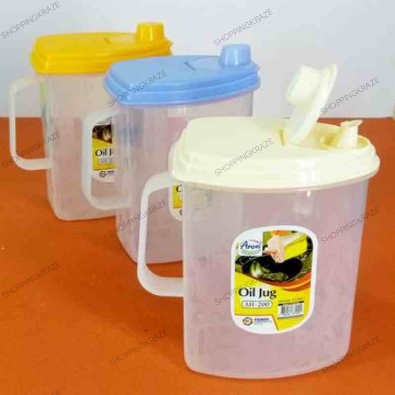 Plastic Oil Jug - 1000 ML