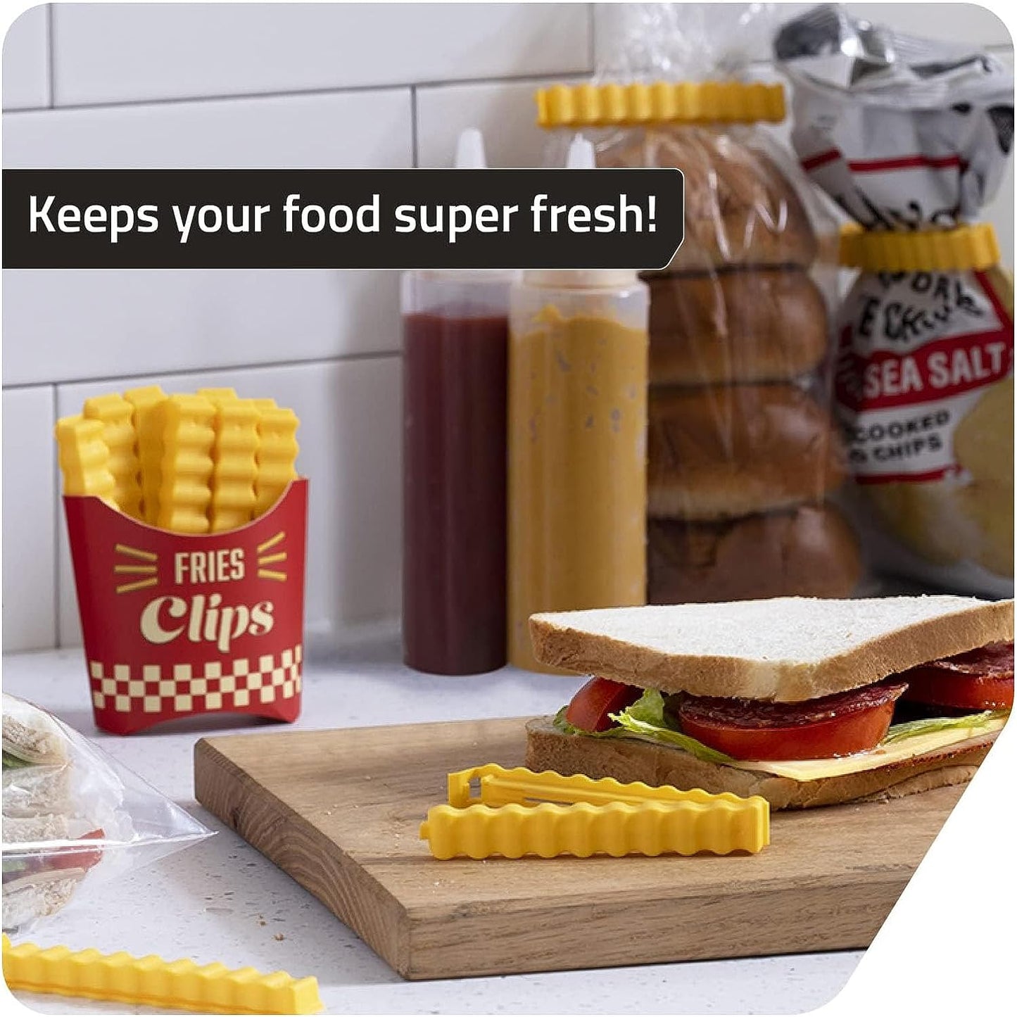 Fries Clips (Pack of 12 pcs)